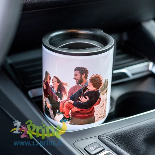 Tazza termica personalizzata con foto