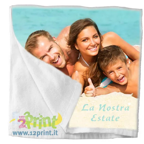 Telo mare personalizzato con foto