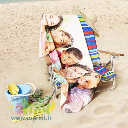 Telo mare personalizzato con foto