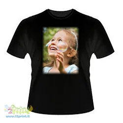 TShirt Nera Personalizzata