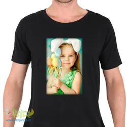 TShirt Nera Personalizzata