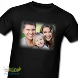 TShirt Nera Personalizzata