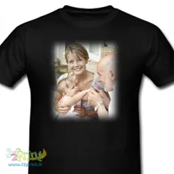 TShirt Nera Personalizzata