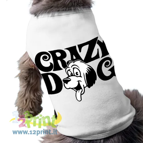 Maglietta per cani personalizzata con foto