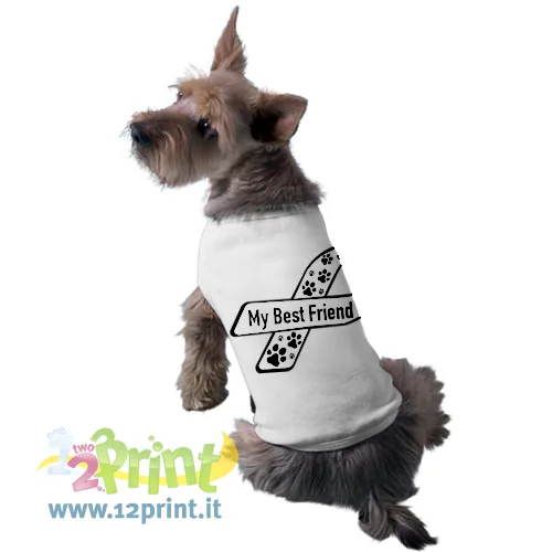 Maglietta per cani personalizzata con foto