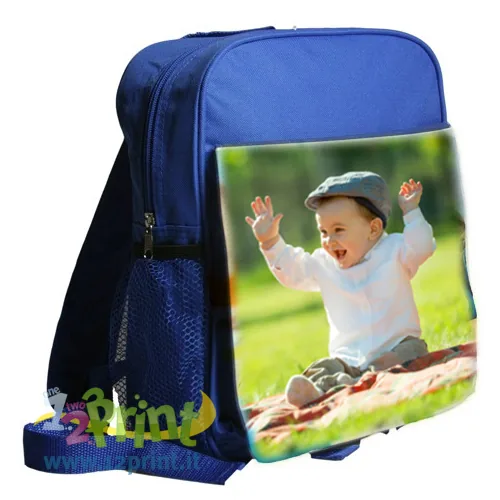 Zaino scuola personalizzato con foto