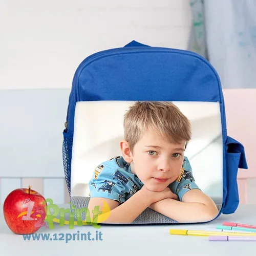 Zaino scuola personalizzato con foto